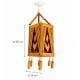 Handmade Bamboo Hanging Lantern for Home Decor